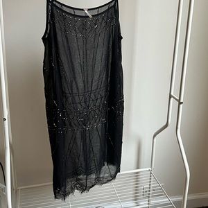 Free people sheer slip dress